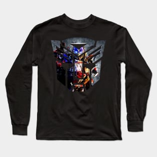 optimus prime logo cool Long Sleeve T-Shirt